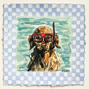 Scuba Buddy Print
