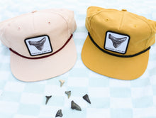 Load image into Gallery viewer, Gold Shark Tooth Hat