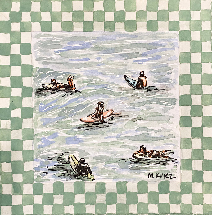 Summer Surf Session Print