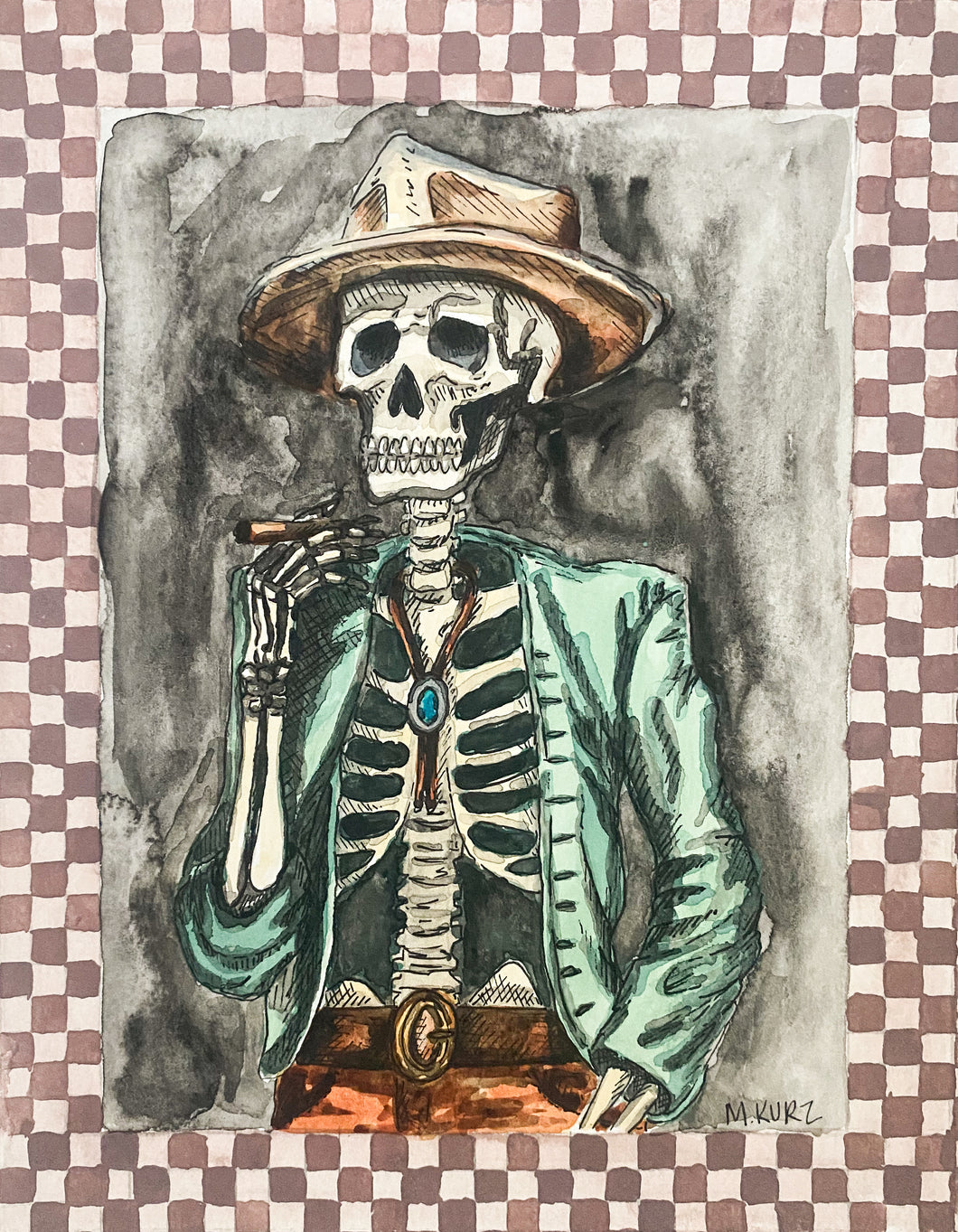 Skeleton Cowboy