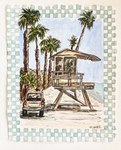 Load image into Gallery viewer, Cali Lifeguard Station Print