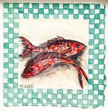 Load image into Gallery viewer, Red Fish Print